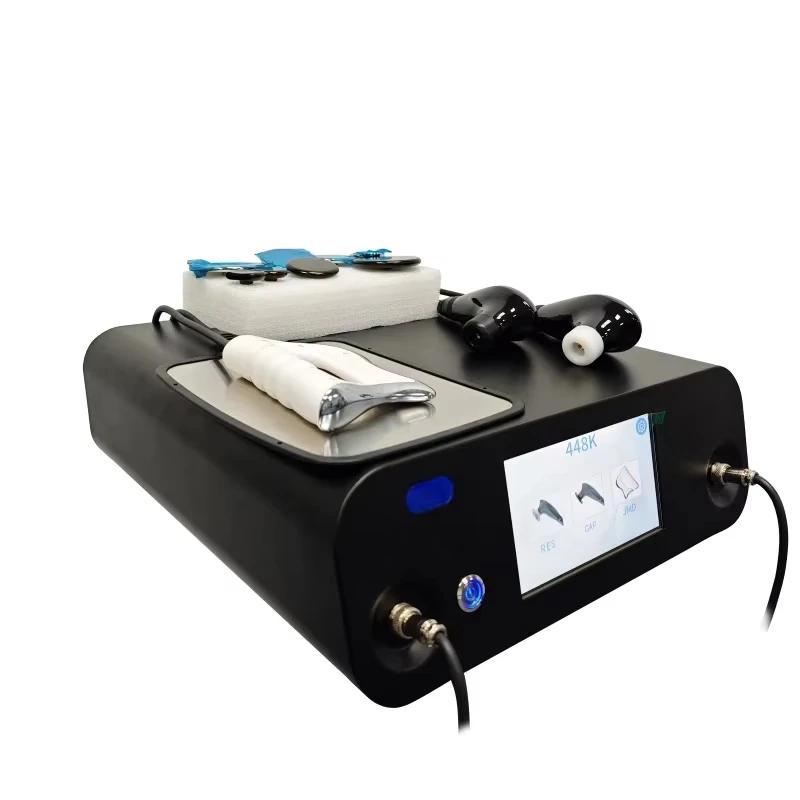 448Khz INDIBA Tecar CET RET soulagement de la douleur Machine de physiothérapie diathermie corps faç