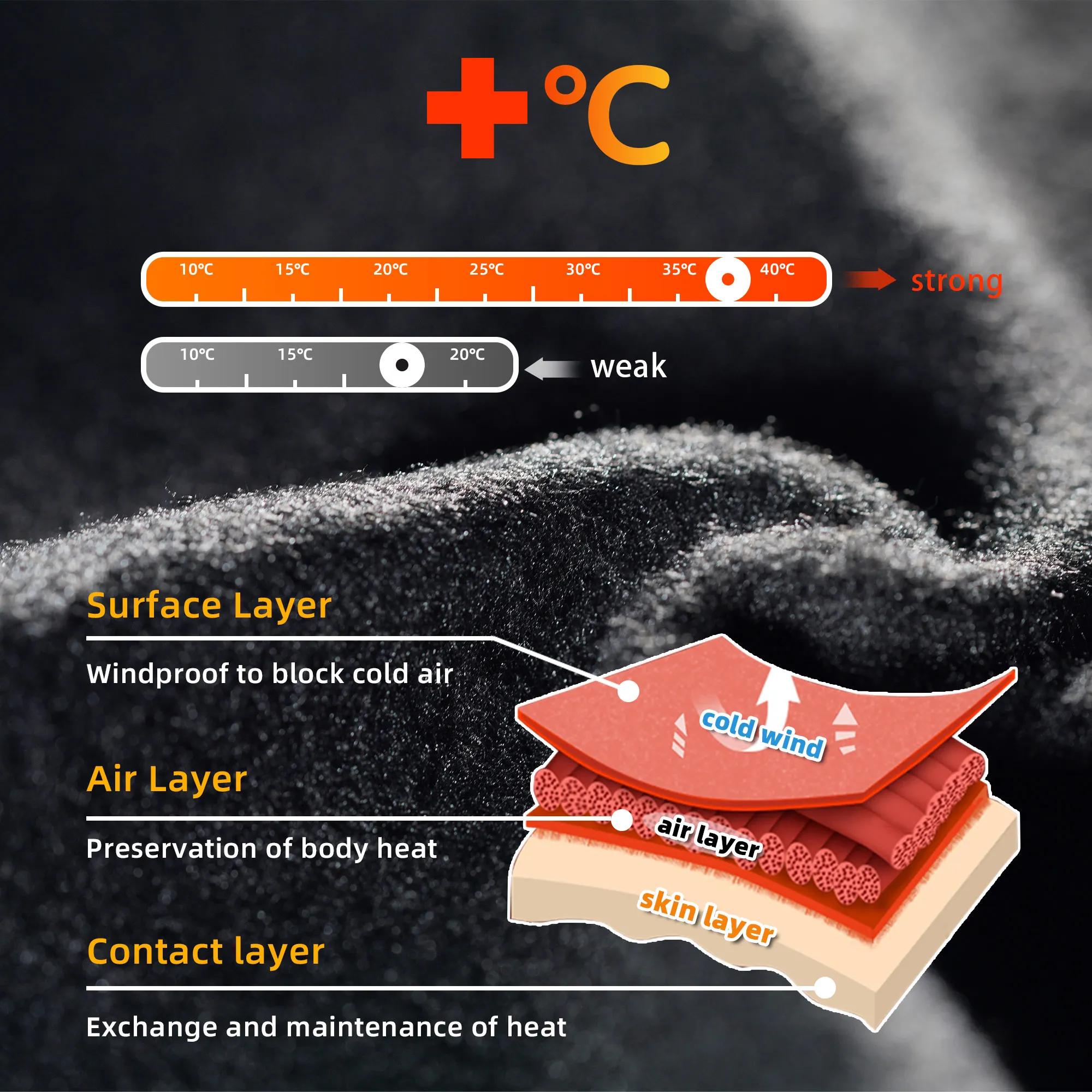 DAREVIE cyclisme jambières thermique polaire hiver cyclisme genou plus chaud Compression chaud demi