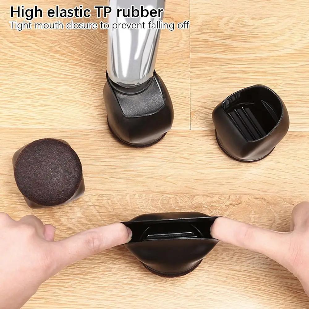 Couvre-pieds de chaise à poulie pour ordinateur, fixateur de rouleaux de chaise d'ordinateur, protec