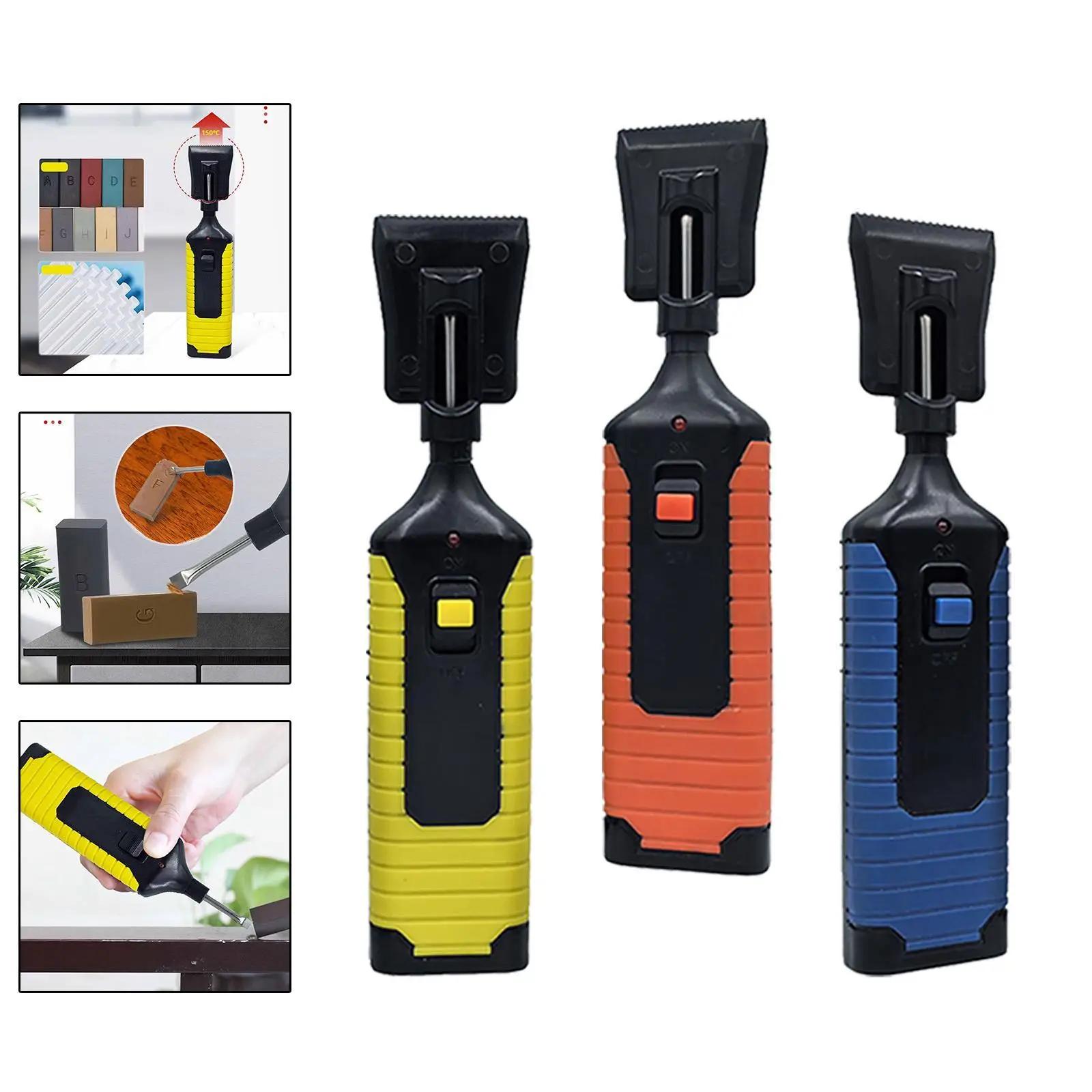 Bâtons de cire portables et outil de fusion pour réparation de sol en vinyle PVC, pour usage domesti