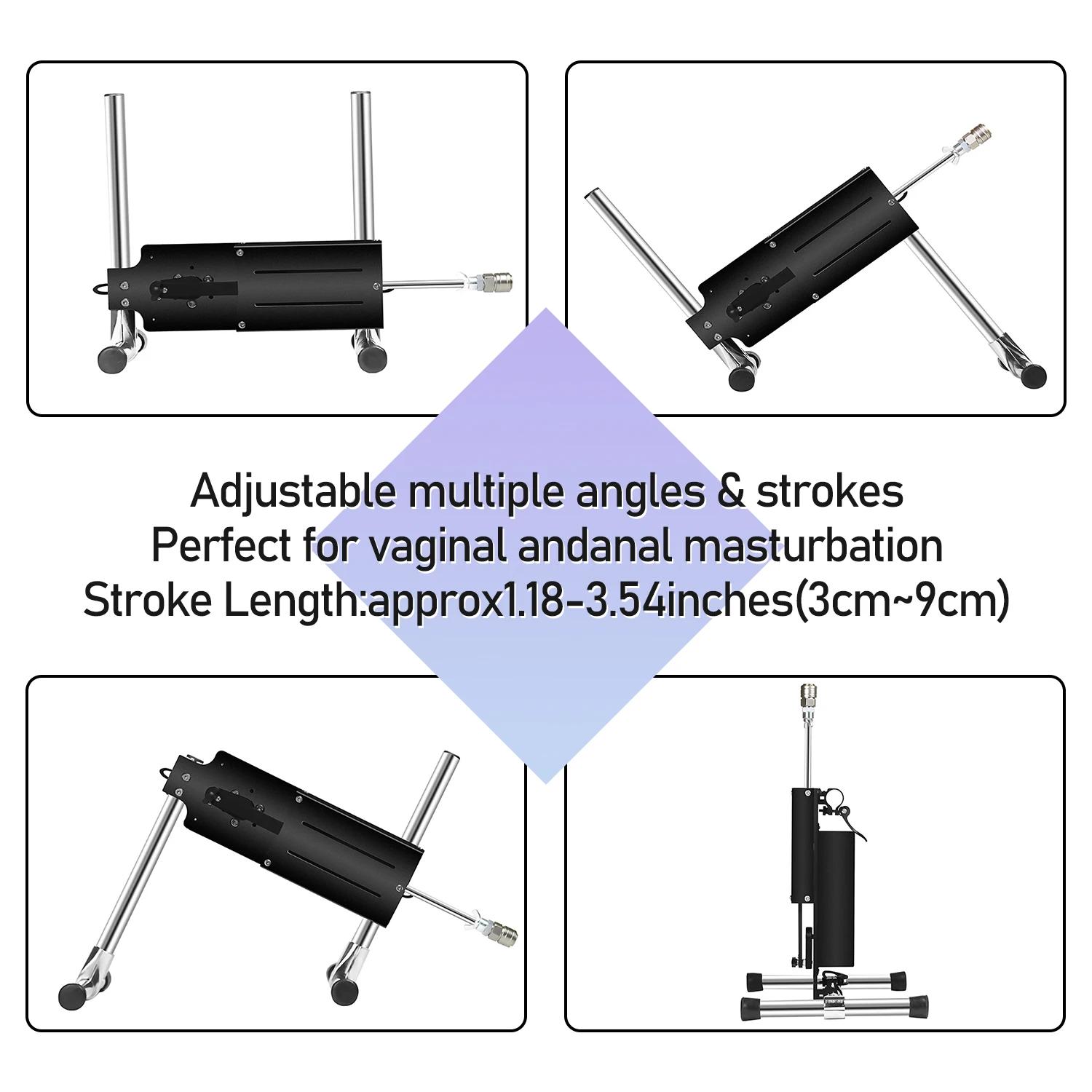 Machine de sexe automatique pour hommes et femmes, télécommande, vibromasseur de gode, vibrateur de