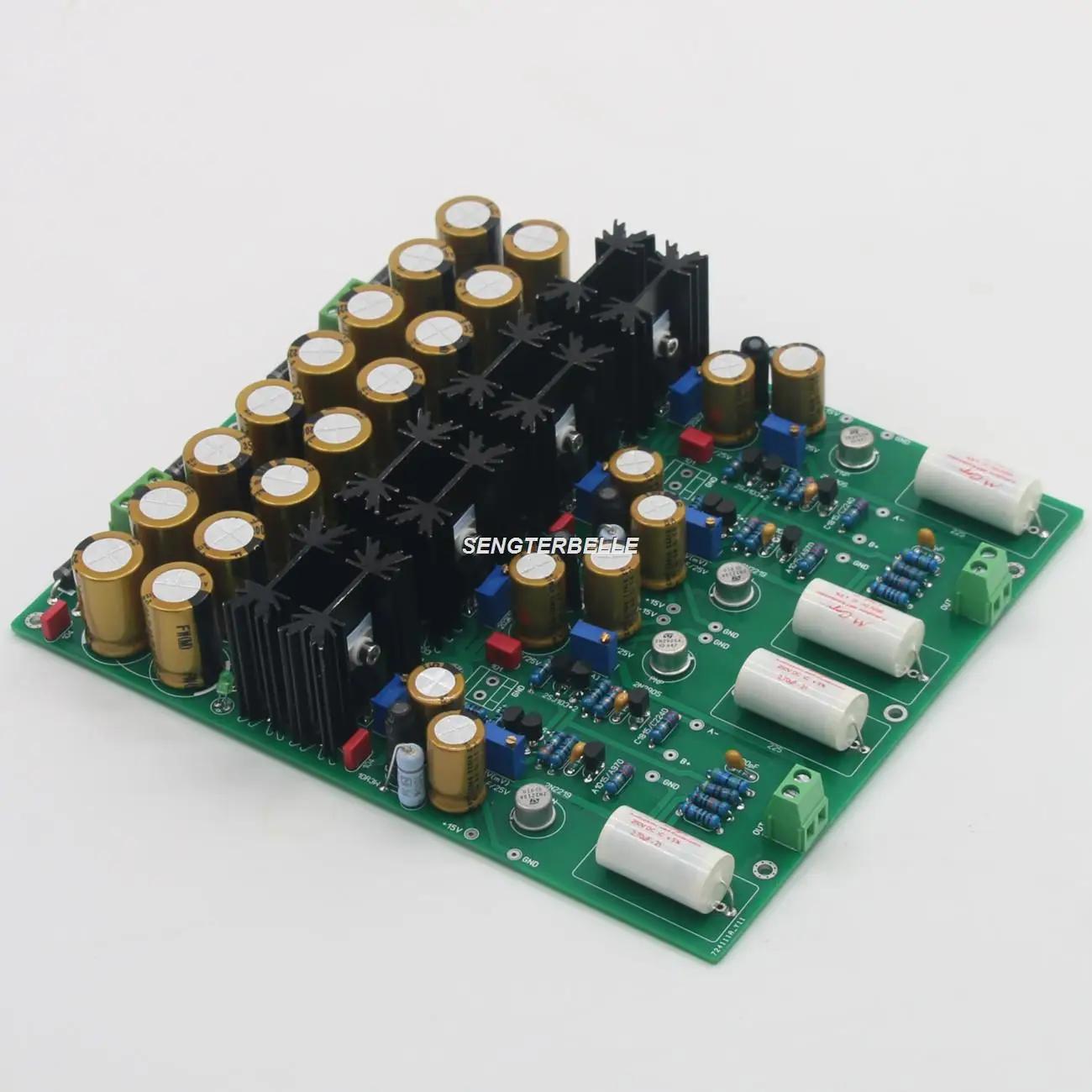 Kit de carte de préamplificateur stéréo de classe A, mise à niveau HiFi, sceau doré, base de carte d