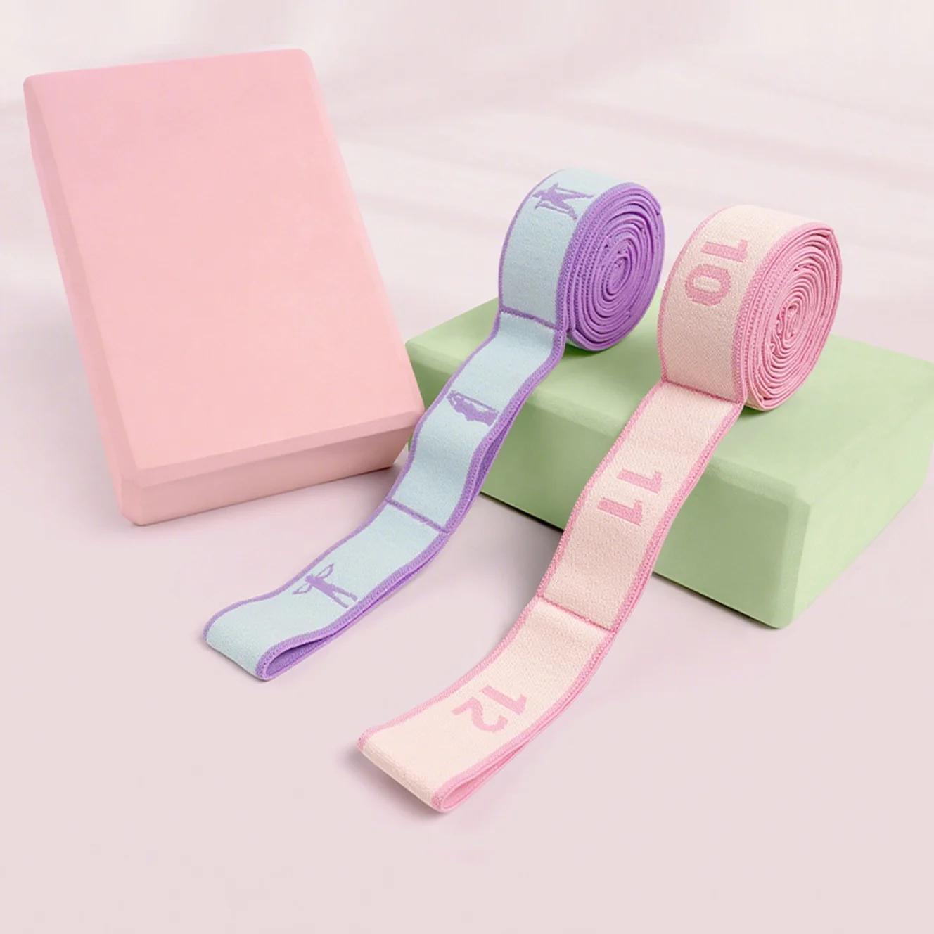Bande élastique extensible de Yoga, corde de résistance, Fitness, Pilates, danse, ceinture de tracti