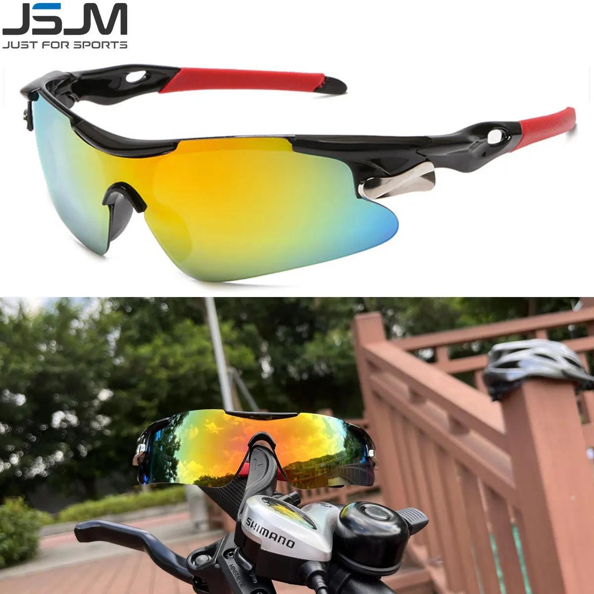 JSJM plein air hommes cyclisme lunettes de soleil vélo de route montagne équitation Protection lunet