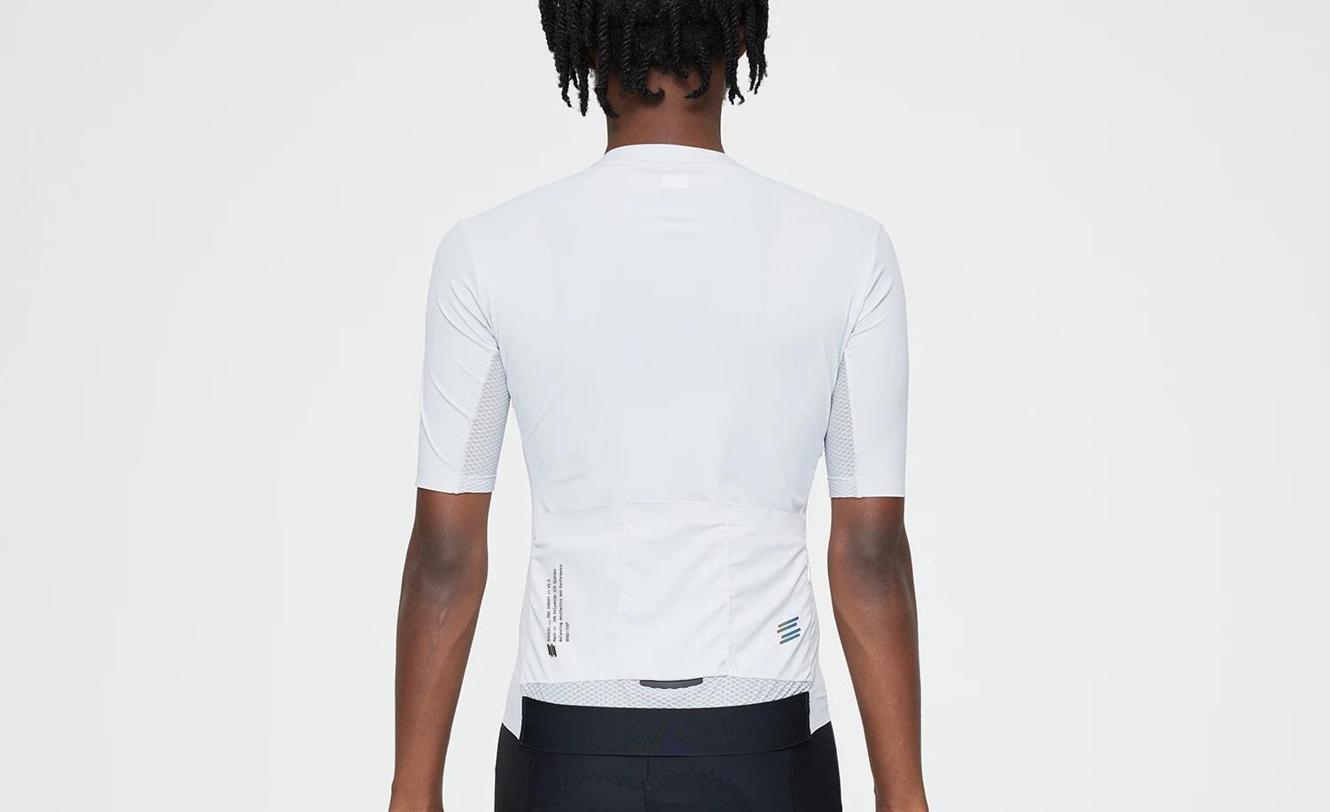 SPEXCEL – maillot de cyclisme à manches courtes, en tissu technique Coldback UPF 50 + Pro Aero Fit,
