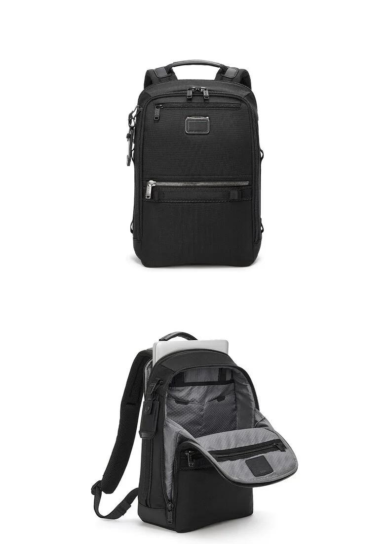 Sac à dos pour homme, pour les déplacements professionnels, en nylon balistique, noir pur, imperméab
