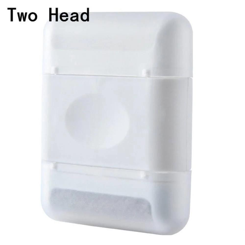 Mini dissolvant de peluches à Double tête, tondeuse manuelle pour boules de poils et vêtements, 1 pi