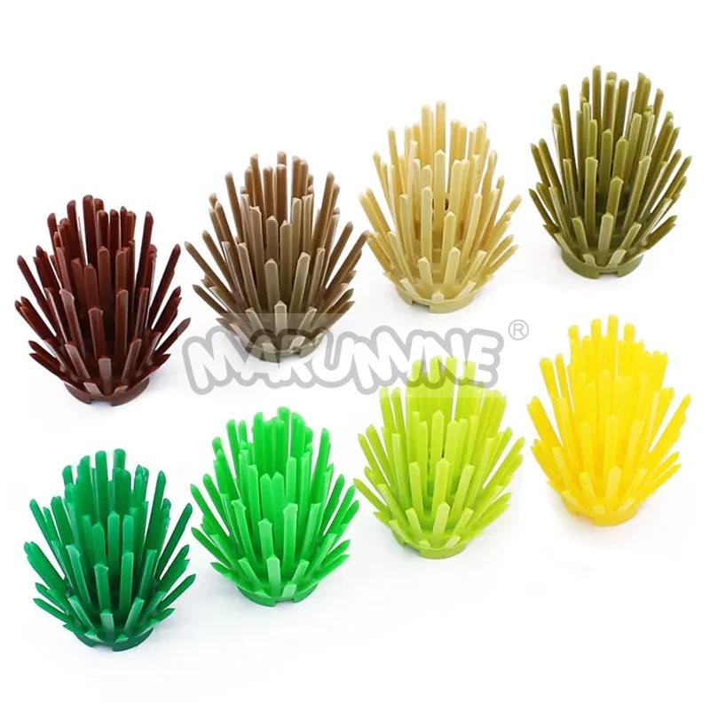 MARUMINE 30 pièces buisson 2x2 plante Compatible 6064 Moc briques pièces fleur arbre herbe Construct