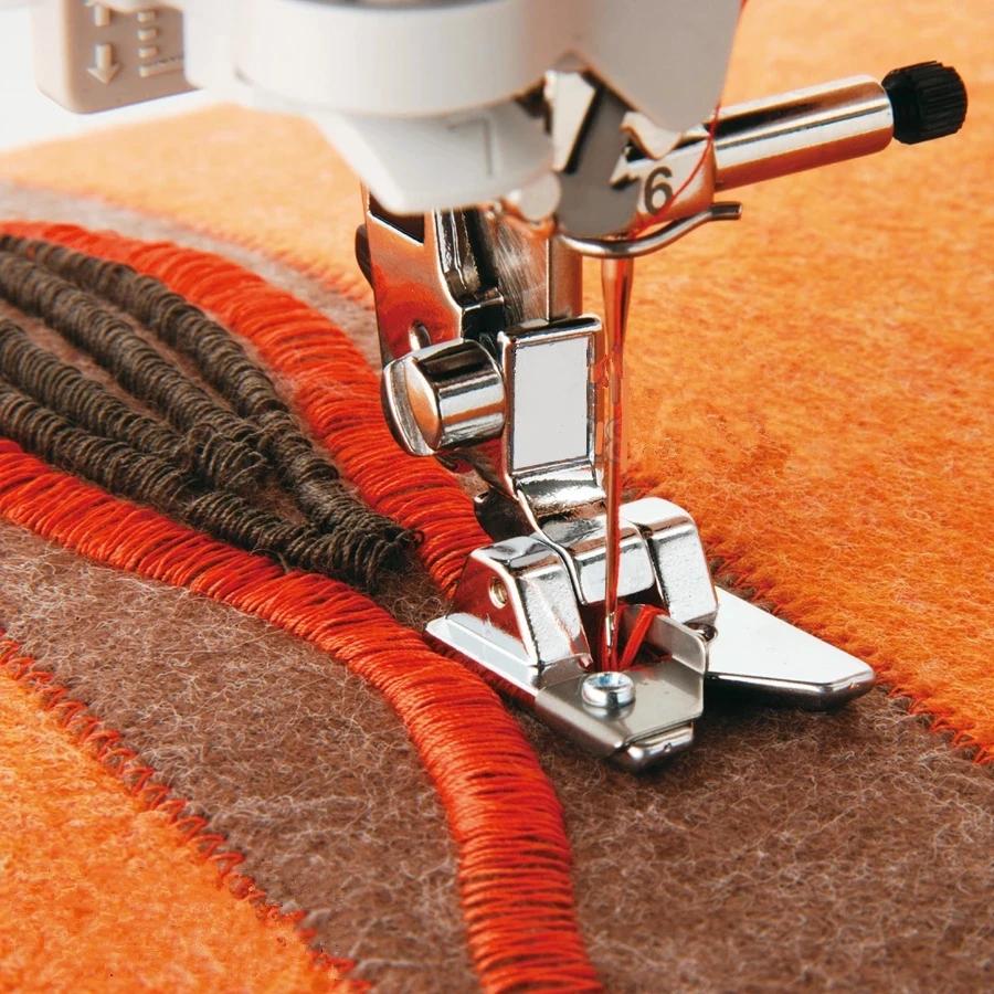 Pied de machine à coudre à franges/boucles, pied-de-biche pour broderie Jacquard # 9906, pour BROTHE