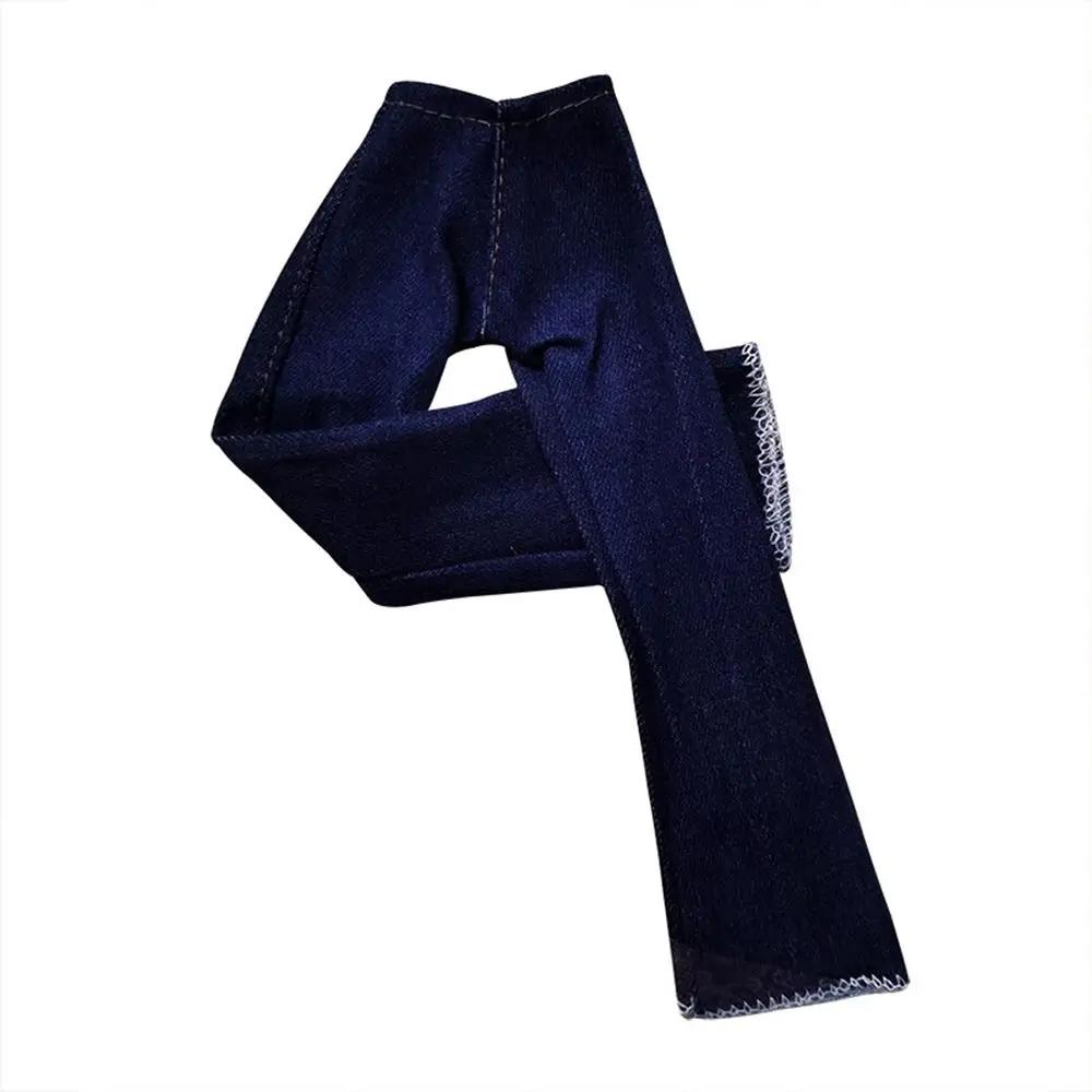 Jeans floraux multi-styles pour poupées, pantalons en cuir, vêtements décontractés FJD, jouets pour
