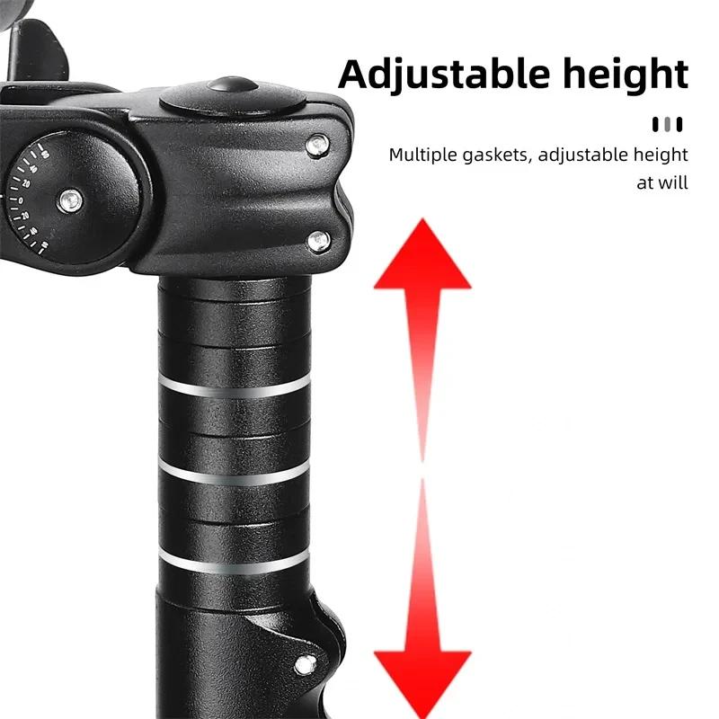ENLEE – extension de hauteur de tige de fourche de vélo, adaptateur de levage de guidon, entretoise