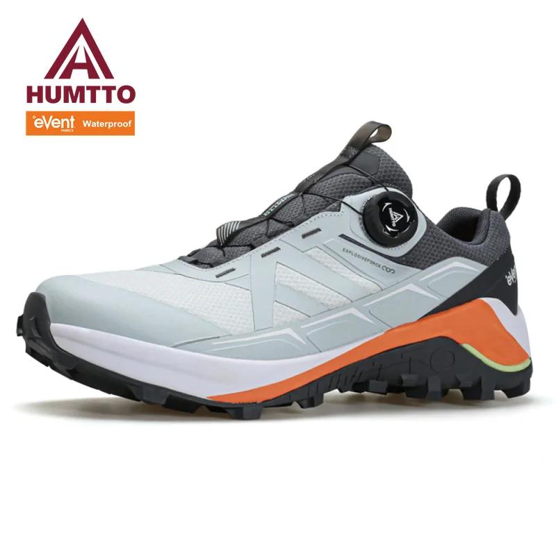 Chaussures randonnée imperméables respirantes HUMTTO pour homme baskets luxe extérieur décontractées