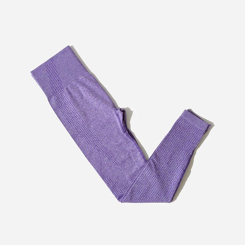 WAREBALL sans couture femmes énergie Leggings Fitness course pantalons de Yoga taille haute Leggings