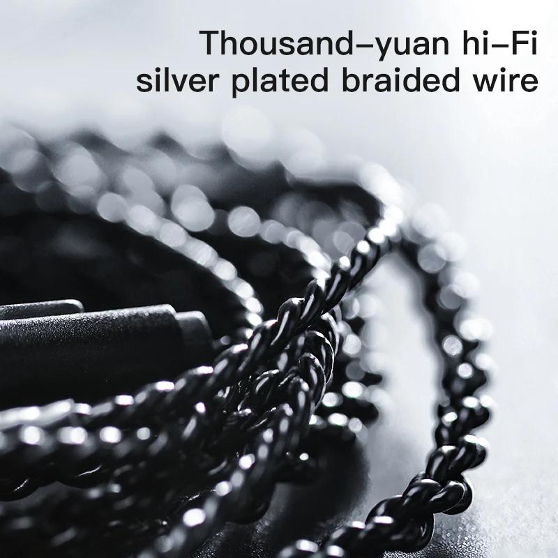 EPZ Q1 écouteurs filaires HIFI basse écouteurs IEM dans l'oreille moniteur casque de jeu 0.78 2 broc