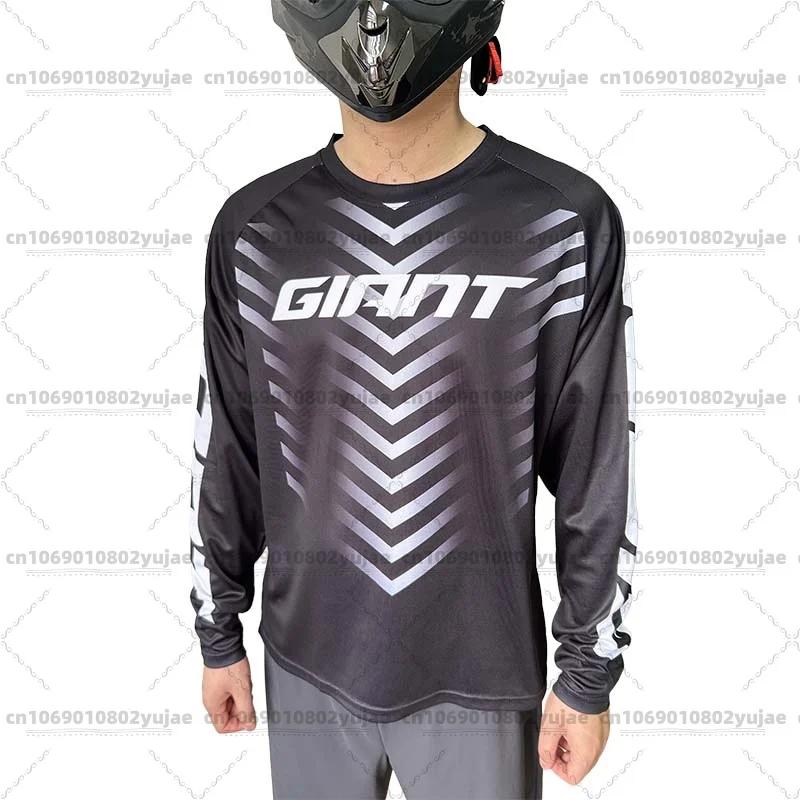 Maillot vtt géant DH motocross descente sweat Enduro maillot à manches longues BMX VTT chemise à man