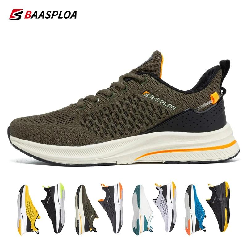 Chaussures de course légères Baasploa homme 2023 - Baskets maille tennis sport outdoor décontractées