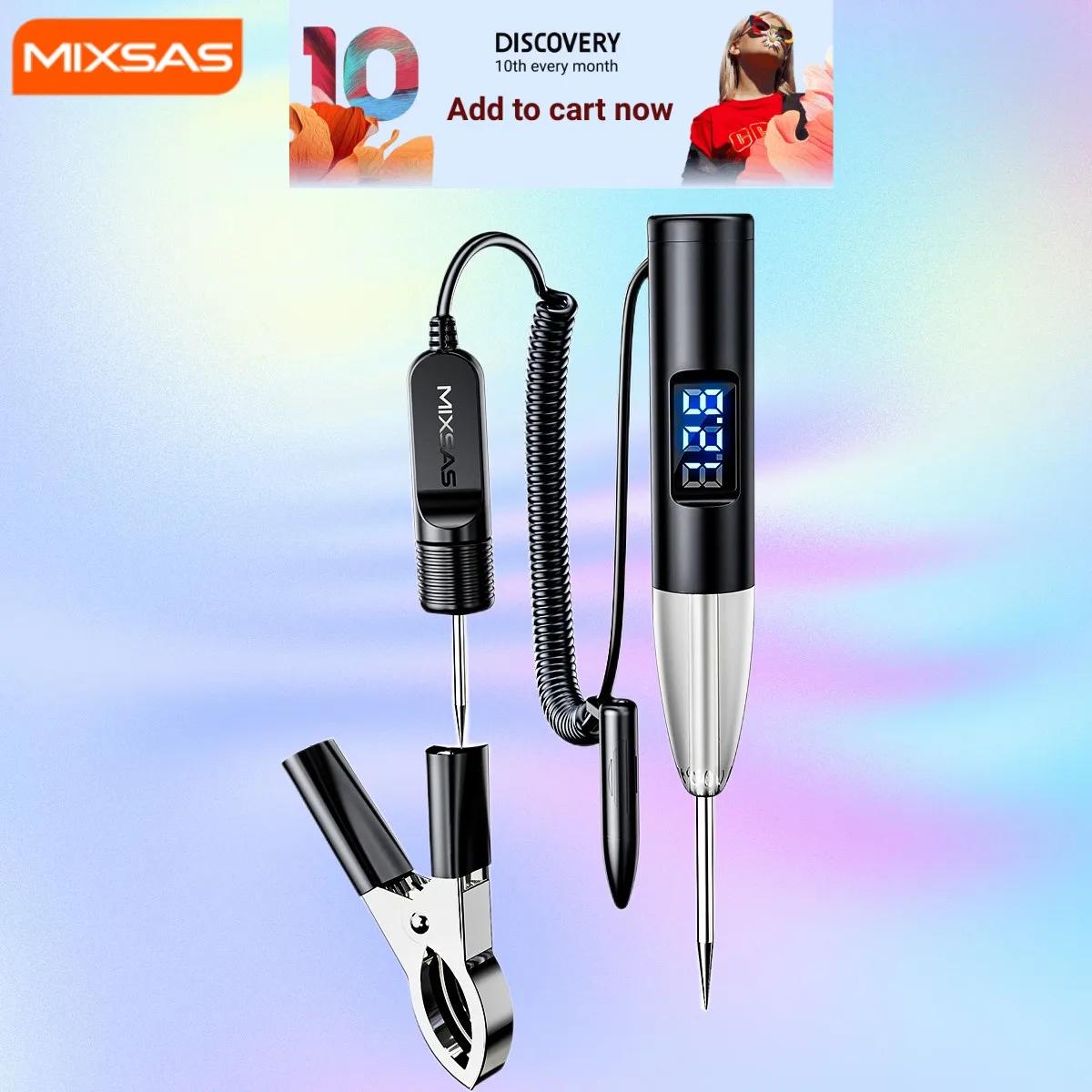 Testeur de circuit de tension pour voiture et camion MIXSAS 6V 24V, outil de diagnostic automobile,