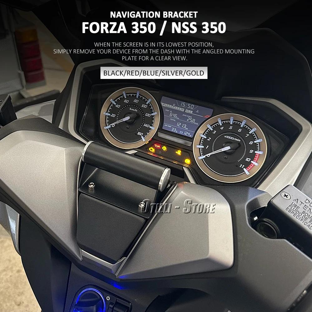 Support de téléphone pour Smartphone, plaque de Navigation GPS, pour Honda Forza 350 NSS Forza350 NS
