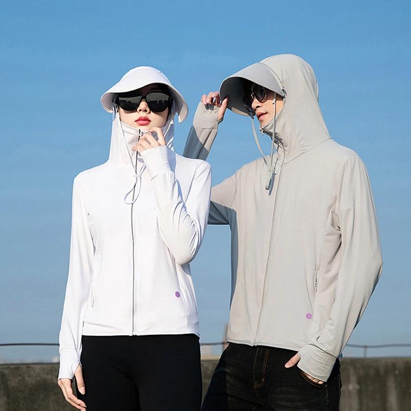  Vêtements d'été fins pour Couple, vêtements de sport, de loisirs, de Protection solaire, confort