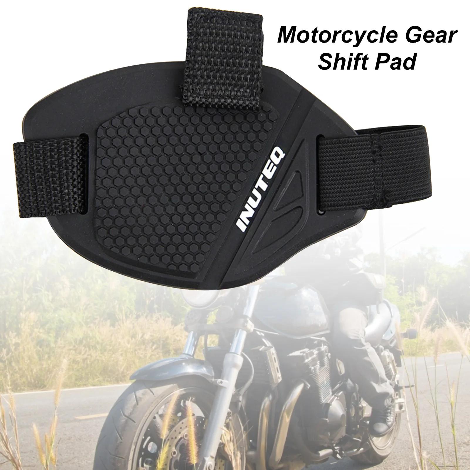 Coussinet de changement de vitesse pour moto, housse de Protection pour botte en caoutchouc, bouclie