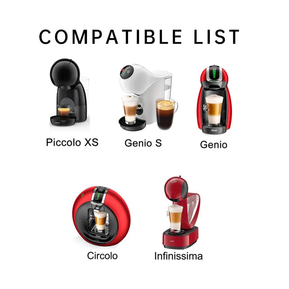 Adaptateur de café réutilisable pour Machine à café Dolce Gusto PICCOLO XS/Genio S, recharge de dose
