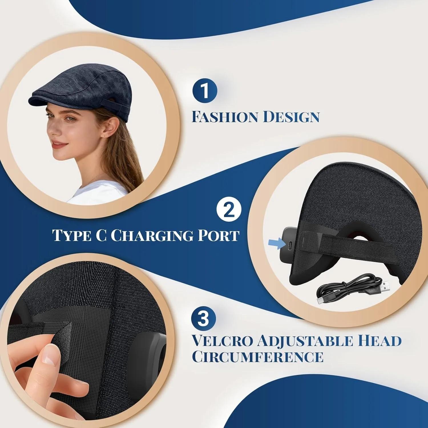 Casquette laser iKeener pour la croissance des cheveux, 84 pièces, 850 nm, 660 nm, thérapie par lumi
