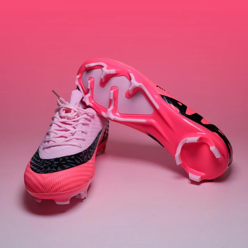 8528 Pro hommes bottes de Football garçons formation clouté rapide crampons de Football en plein air