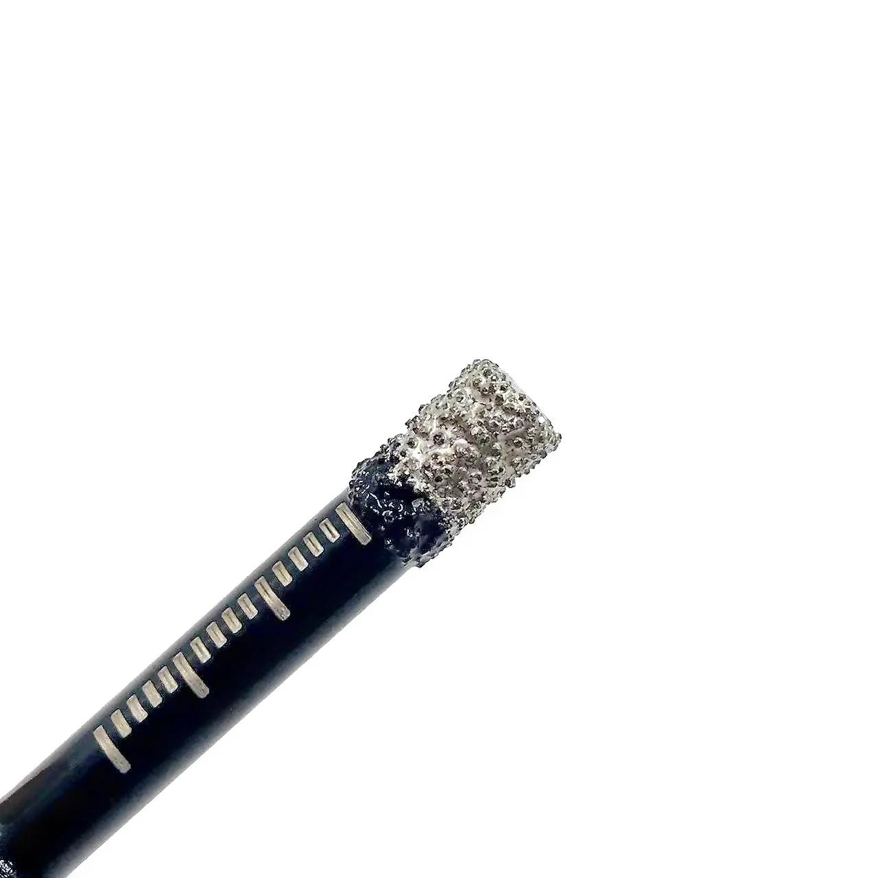Foret pour carrelage en céramique sèche brasée à tige hexagonale de 5 à 16mm, ouvre-trou pour marbre