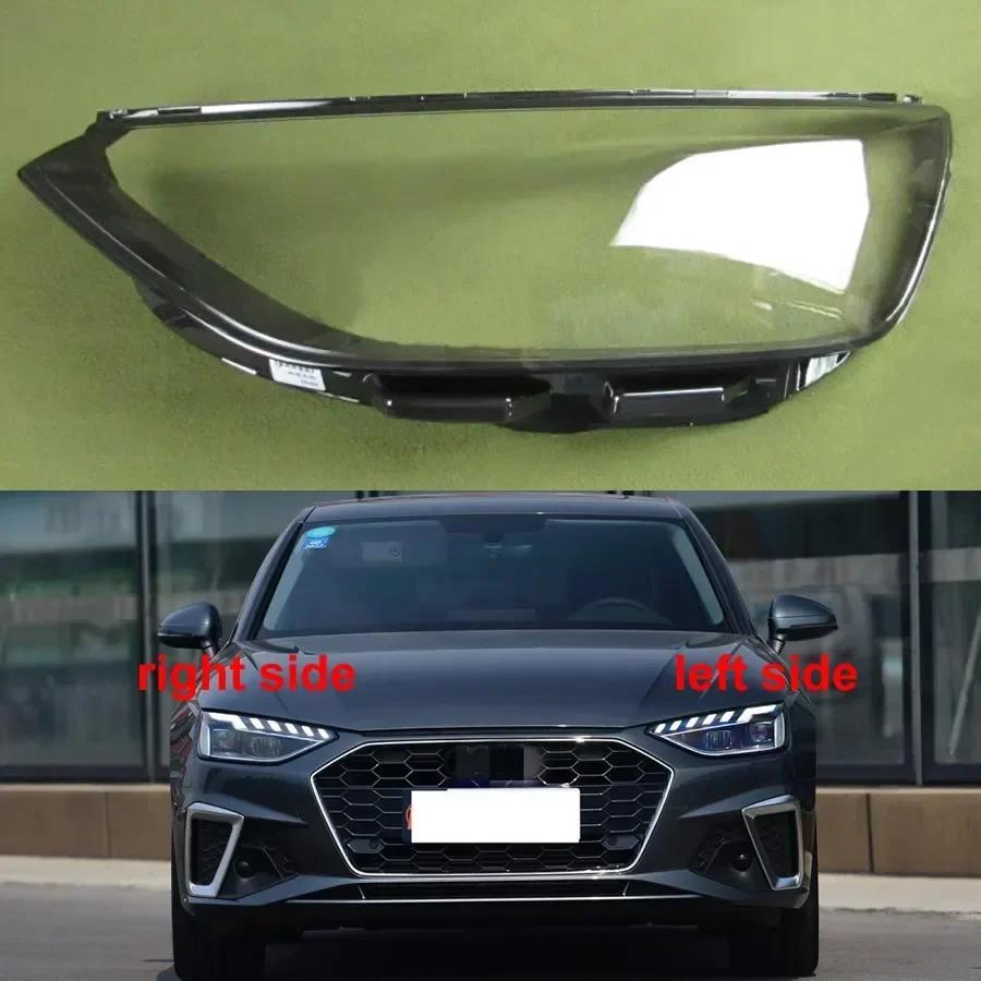 Couvercle de lampe frontale en plexiglas Transparent, pour Audi A4 A4L/S4/RS4 b9pb10 2020 2021