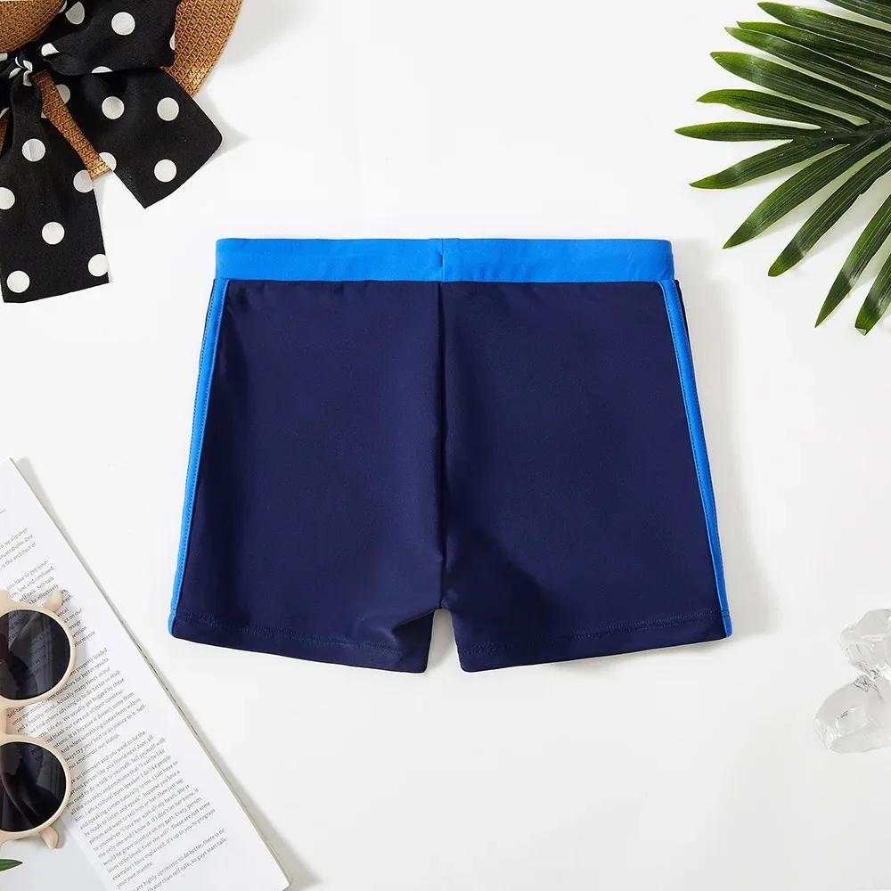 Maillot de bain garçons 4-12 ans 2025 - Troncs bleus enfants qualité supérieure plage piscine