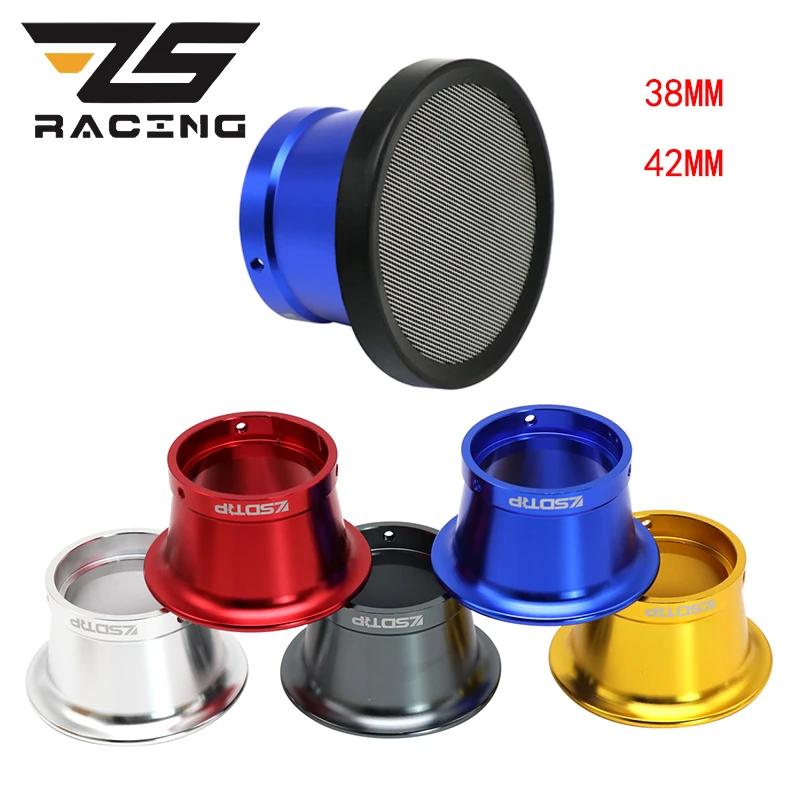 ZS Racing 38mm 42mm PHBH PHBL carburateur filtre à Air à haut débit klaxon de pile de vitesse pour m