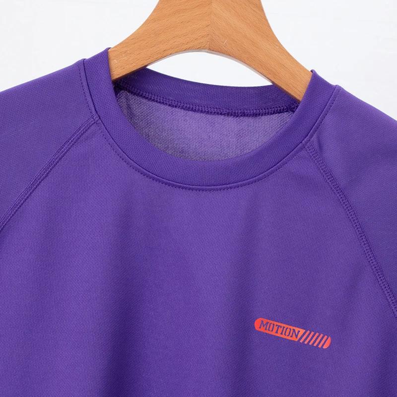 Combinaison de sport à séchage rapide pour hommes de 13 à 16 ans, 2 pièces, T-shirt ample et respira