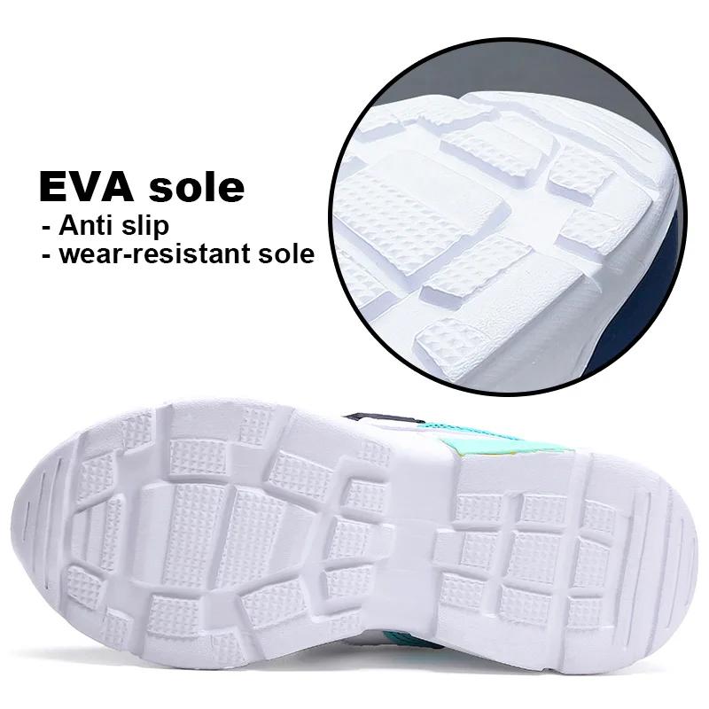Baskets en maille respirante pour enfants, chaussures de sport décontractées pour enfants, chaussure
