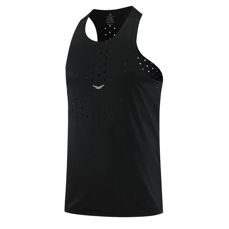Athlétisme débardeur gilets de course vitesse sport Fitness chemises gars sans manches hommes femmes
