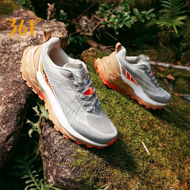 361 degrés Yushan PRO hommes chaussures de course Durable randonnée amorti respirant antidérapant en