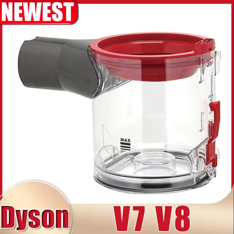 Dust Cup pour aspirateur Dyson V7 V8, couvercle d'étanchéité, boîte à ordures, cartouche, E27