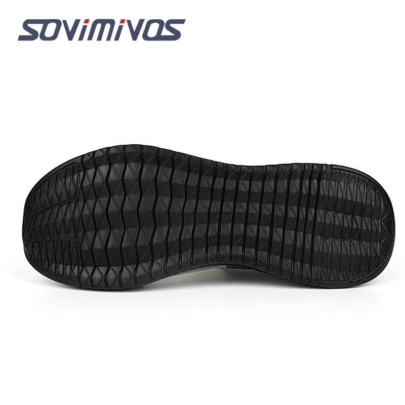 Chaussures de marche légères enfiler hommes femmes - Baskets tennis mousse mémoire confortables sport