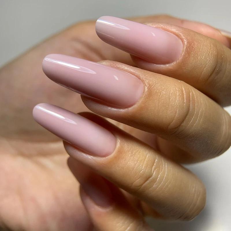 MSHARE 50ml bébé rose constructeur ongles Gel Hema Tpo Gel gratuit Construction des ongles Gel auto-
