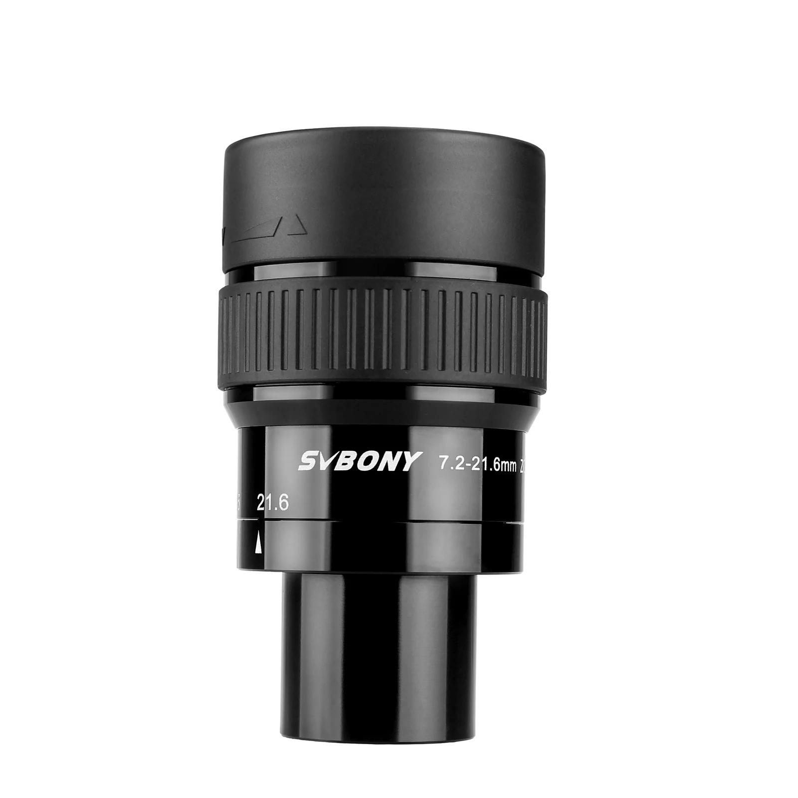 SVBONY-Télescope 1.25 Zoom, Oculaire SIM, 7.2-21.6mm, 9-27mm, Super Grand Angle, Entièrement Multico