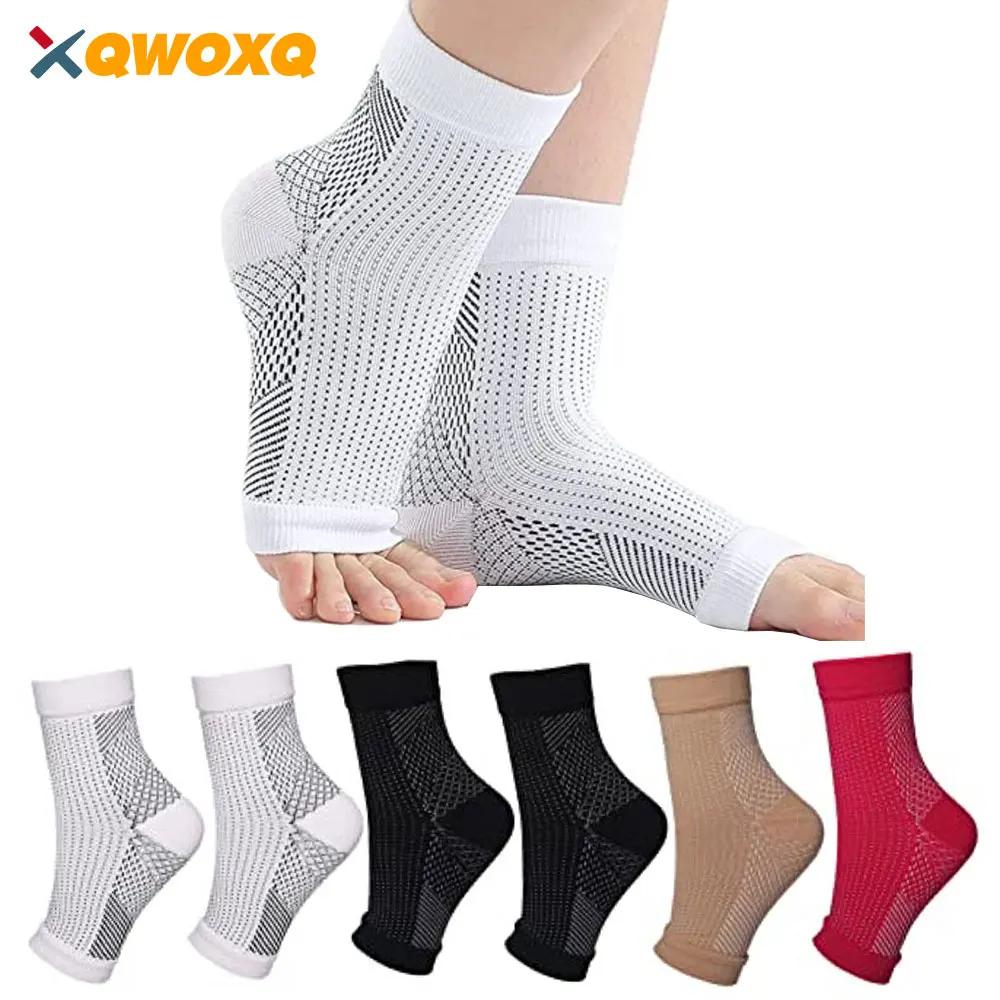 Chaussettes de neuropathie pour femmes et hommes, 1 paire de chaussettes de compression apaisantes p