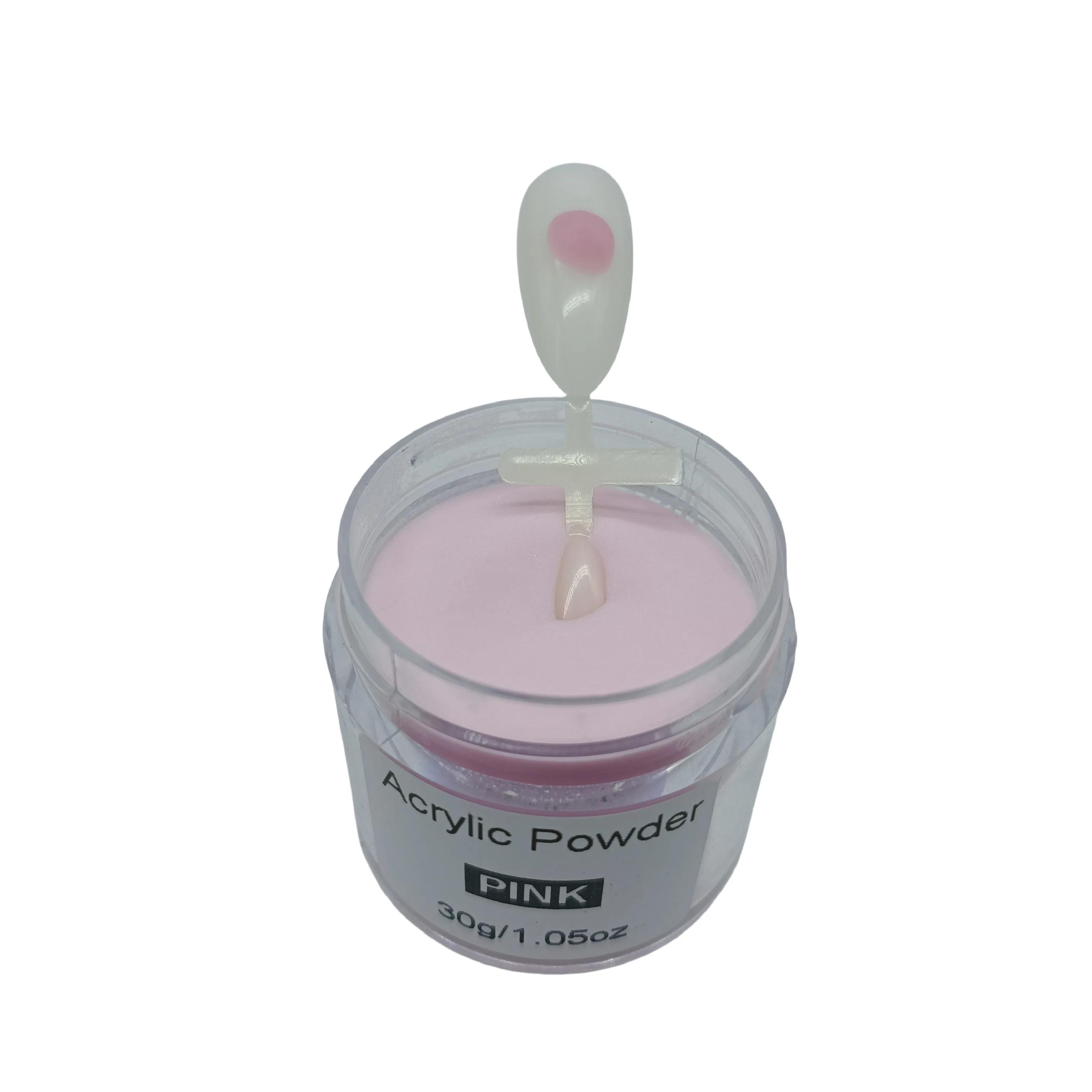 Poudre acrylique d'extension professionnelle 30g, pour bricolage des ongles, salon de manucure, nail