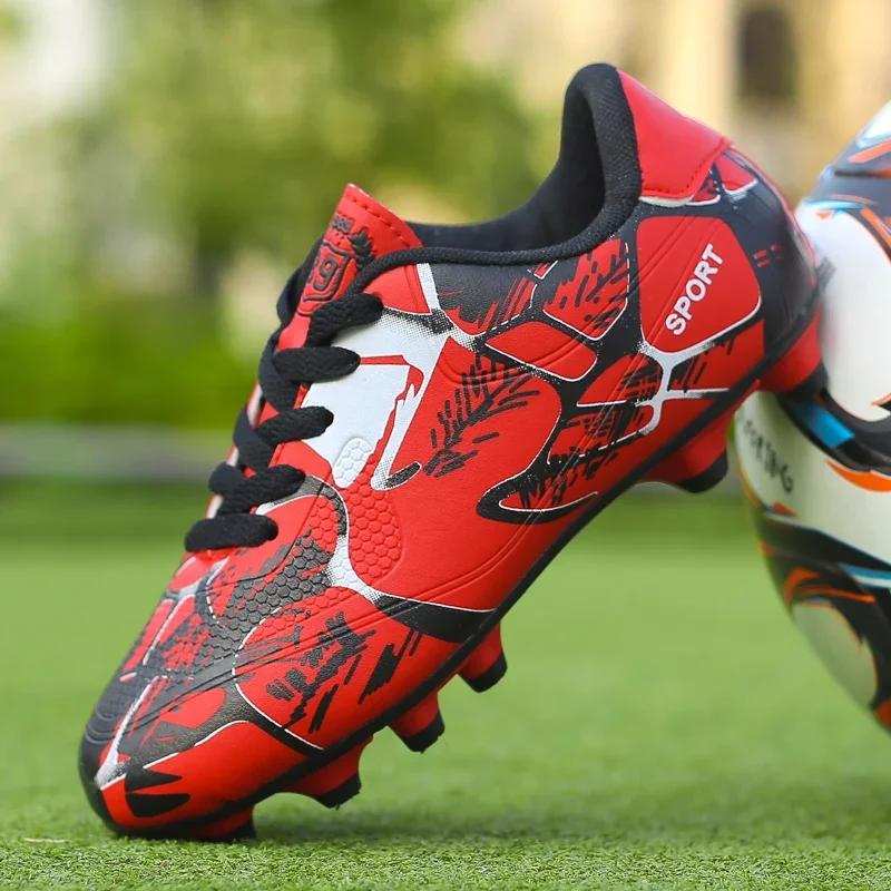 Chaussures de football ultralégères homme et enfant - Bottes professionnelles pour entraînement et compétition