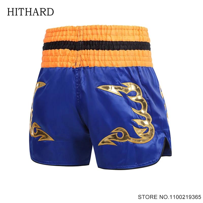 Muay Thai Shorts classique rétro Kick Boxing pantalons d'entraînement hommes femmes enfants garçon f