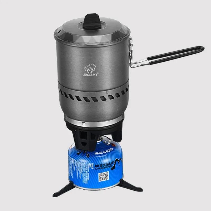 Bulin S2600 – poêle intégrée pour pique-nique, Camping, gaz sauvage, résistant au vent, Portable, ré