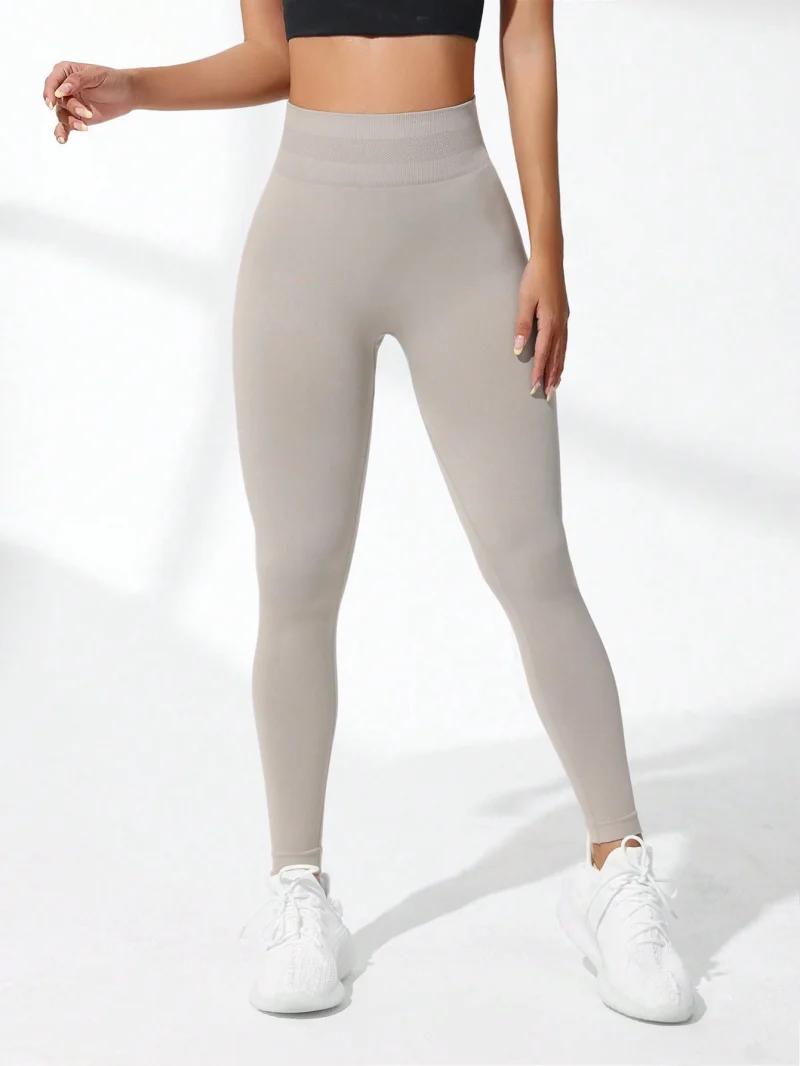 Leggings de Yoga taille haute pour femmes, sans couture, haute élasticité, levage des fesses, pantal