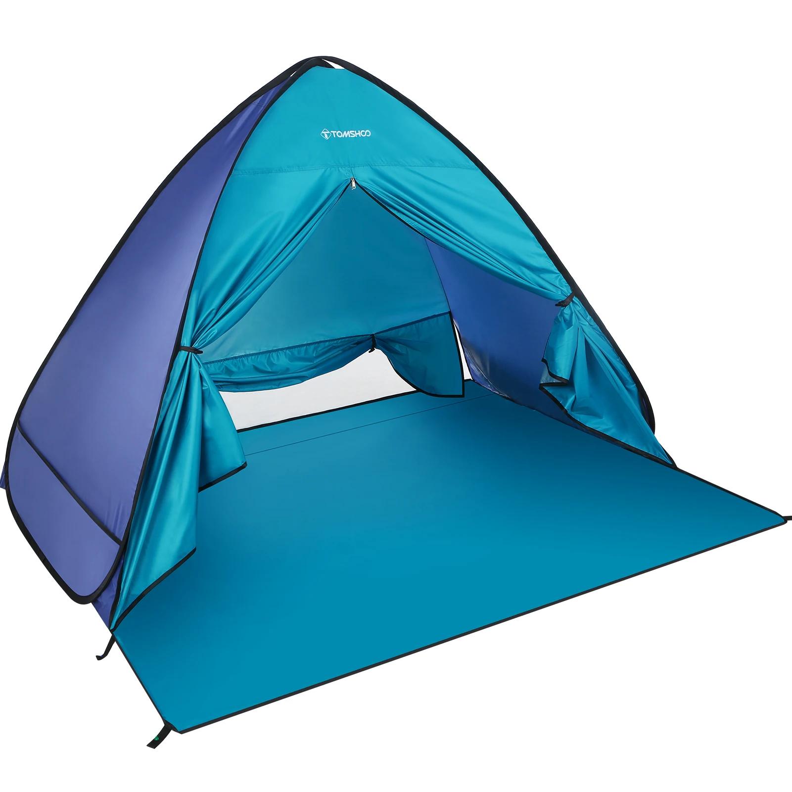TOMSBathroom-Tente de camping en plein air O Pop Up, tente de plage, ombre de plage extérieure légèr