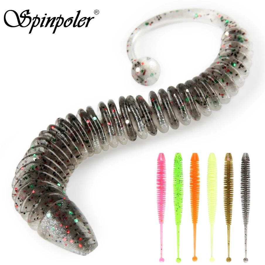 Spinpoler nouvelle queue d'écureuil leurre souple appât de pêche ver route sous-appât appât souple i
