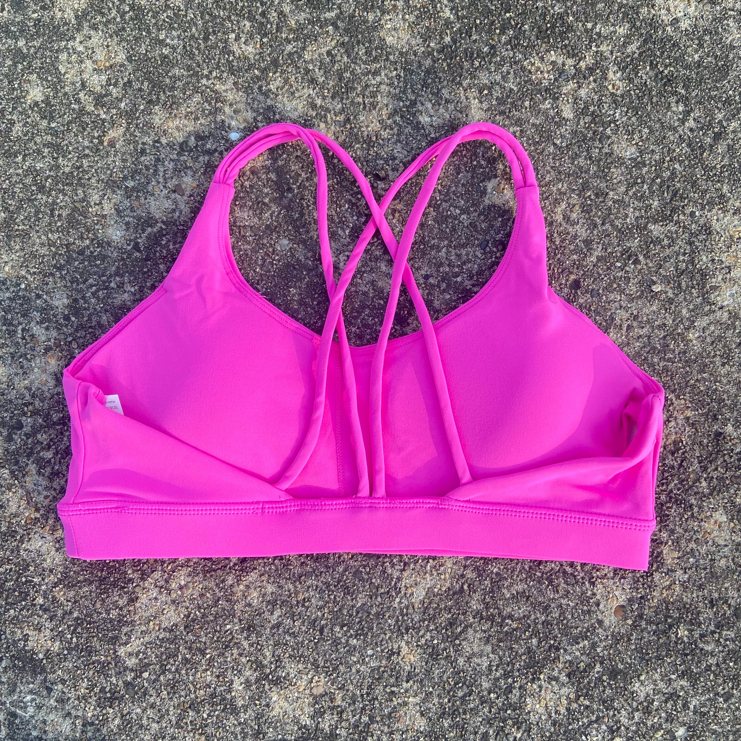 Couleur unie haute résistance Gym sous-vêtements Yoga croix femmes Fitness Sport soutien-gorge haut