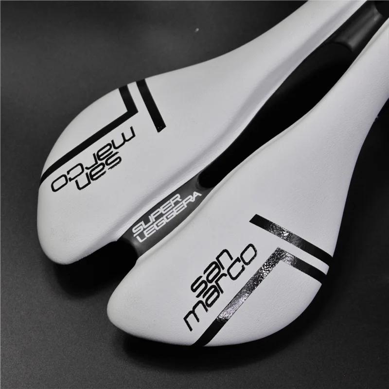 Selle San Marco Aspider fibre carbone ville cyclisme compétition VTT siège course rails carbone hommes femmes
