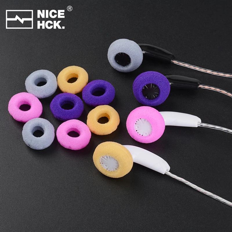NICEHCK 12/24 paires écouteurs dédiés haute mousse élastique écouteurs couvre beignet et plein couss